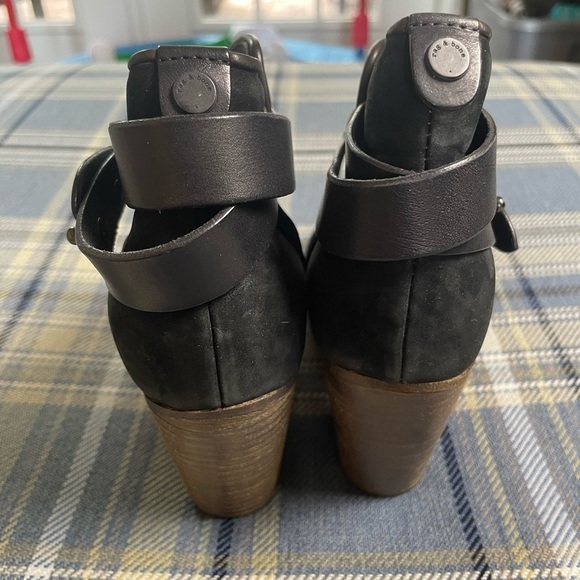 rag & bone Harrow Nubuck Booties (5) - Picture 3 of 8